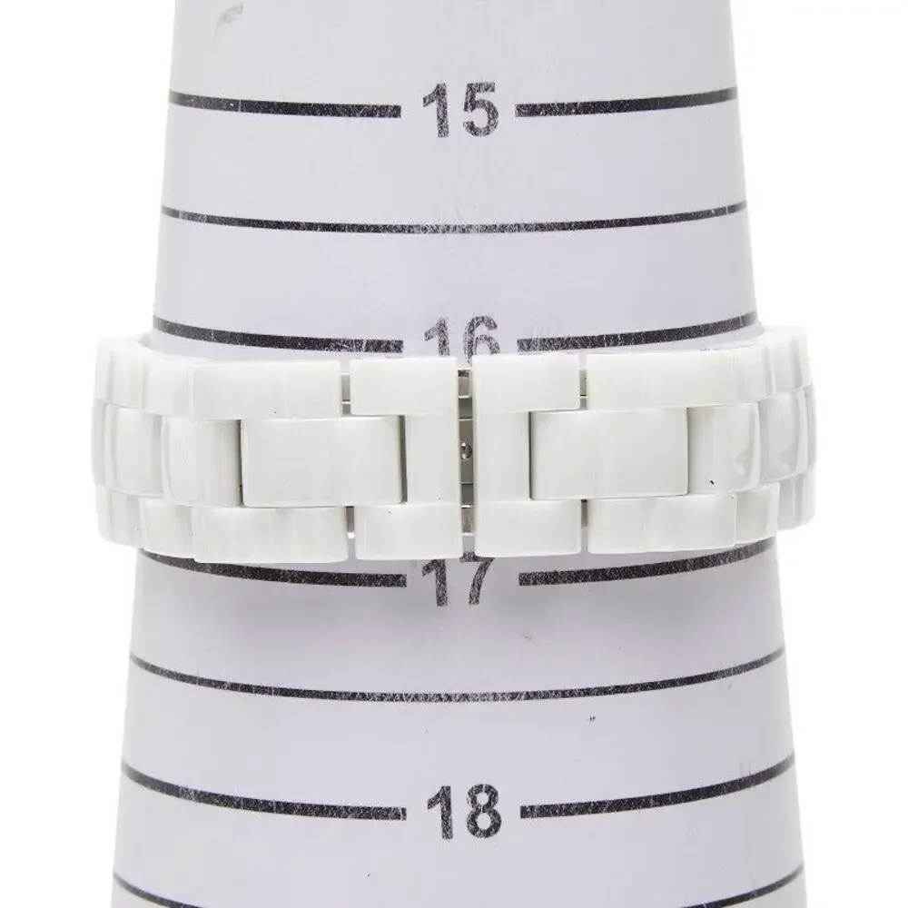 Chanel J12 Caliber 12.1 Automatic 18K Yellow Gold Ceramic Watch White